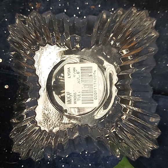 🕰 Mikasa Crystal Lydia Tulip Bowl - Picture 5 of 6